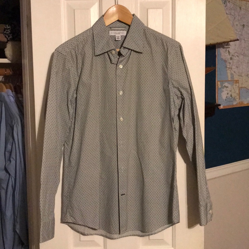 Geometric Print dress shirt